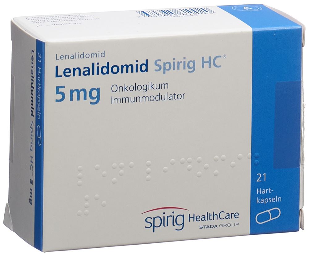 LENALIDOMIDE Spirig HC caps 5 mg 21 pce