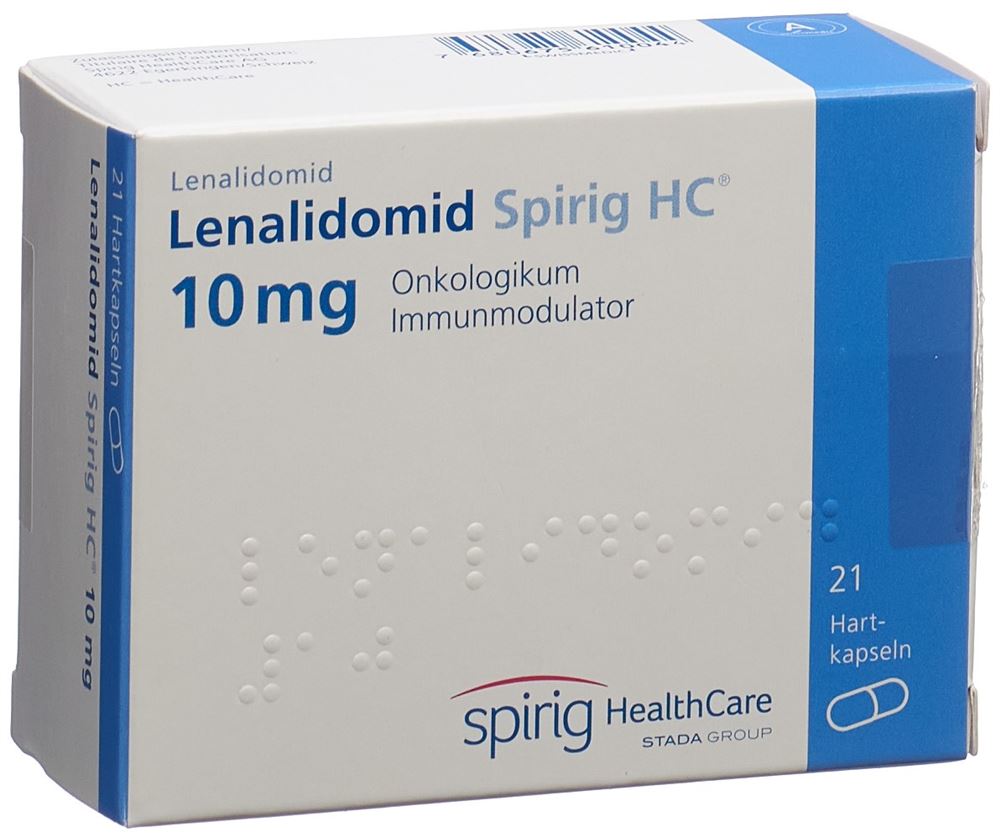 LENALIDOMIDE Spirig HC caps 10 mg 21 pce