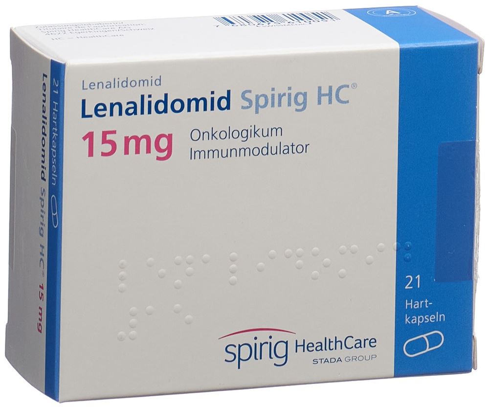 Lenalidomid Spirig HC 15 mg, Hartkapseln