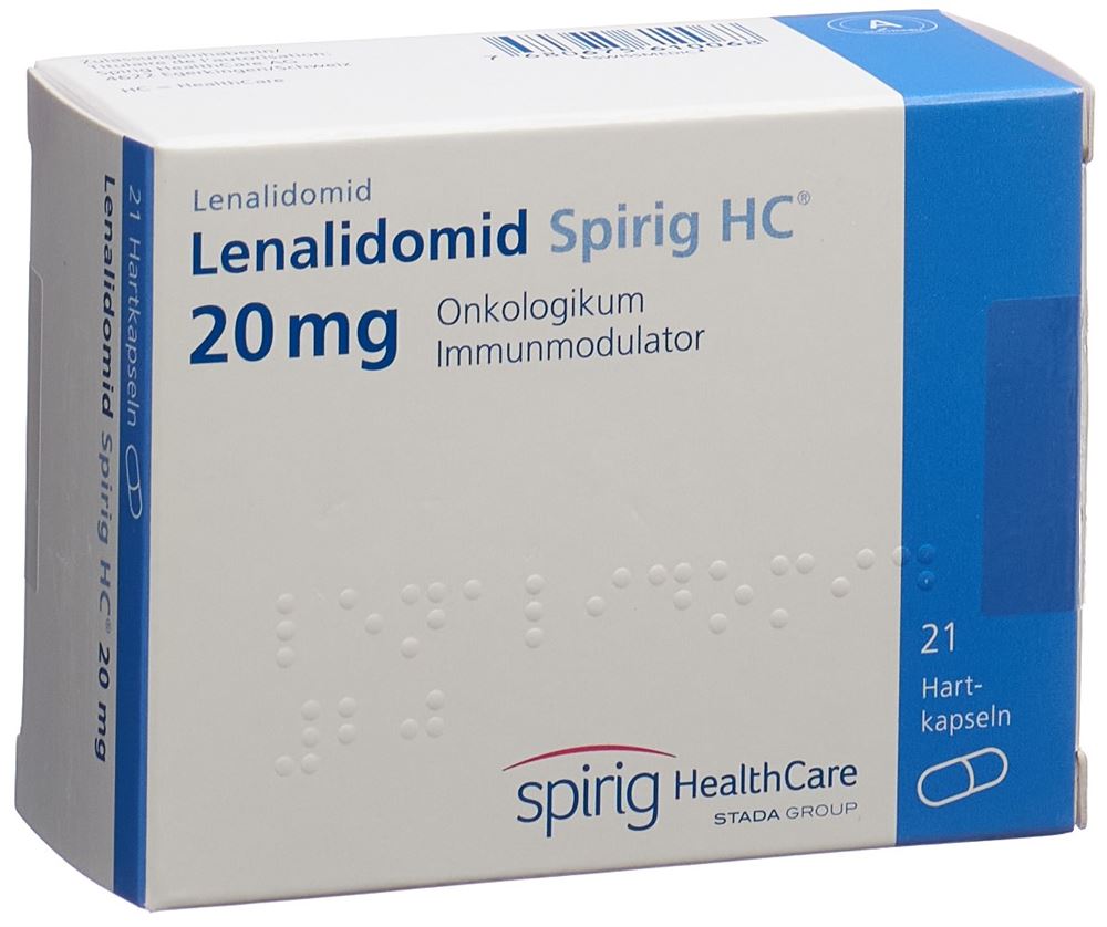 LENALIDOMIDE Spirig HC caps 20 mg 21 pce