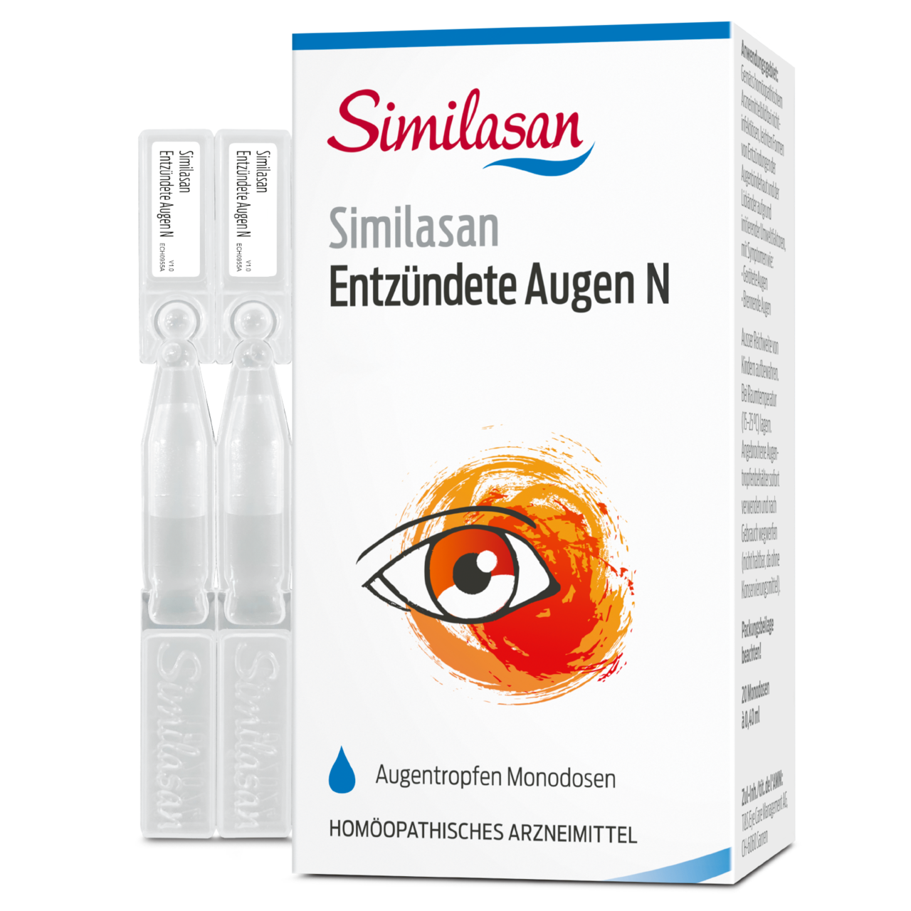SIMILASAN yeux enflammés N monodoses 20 x 0.4 ml