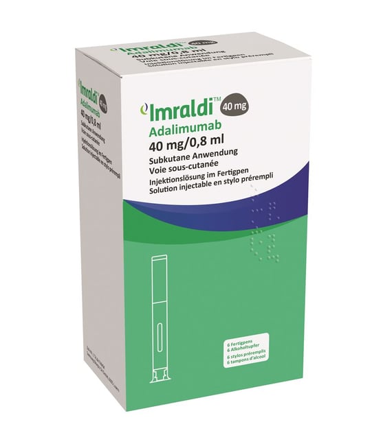 Imraldi 40 mg/0.4 ml, Injektionslösung im Fertigpen