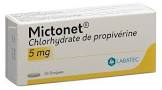 Mictonet 5 mg, Dragées