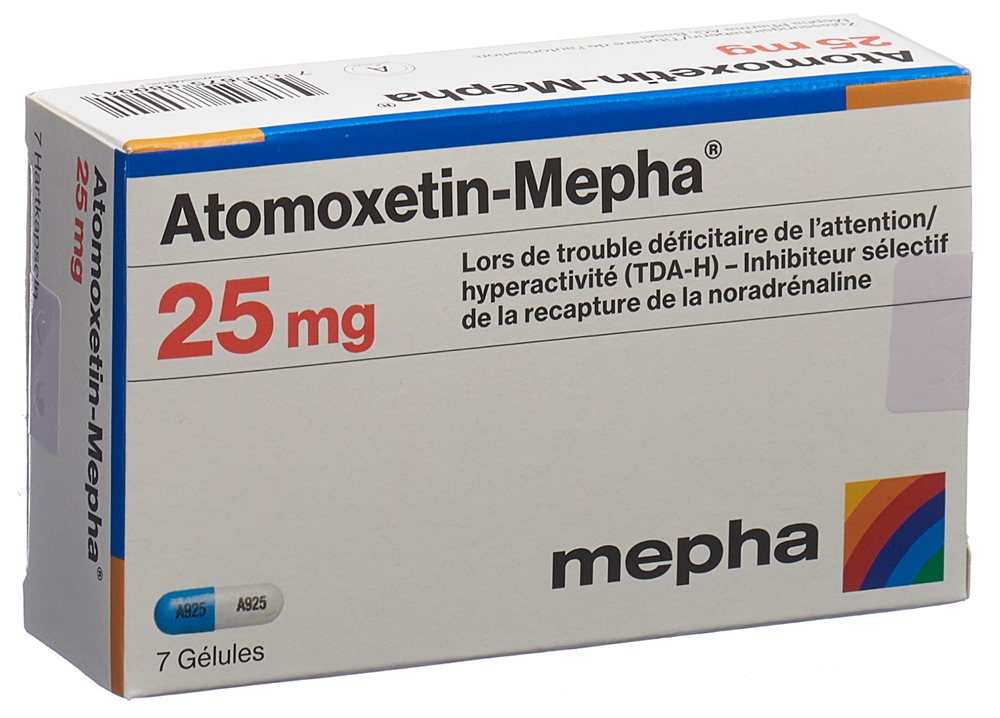 Atomoxetin-Mepha 18 mg, Hartkapseln