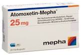 Atomoxetin-Mepha 25 mg, Hartkapseln