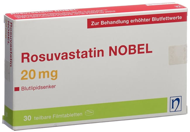 Rosuvastatin NOBEL 5 mg, Filmtabletten