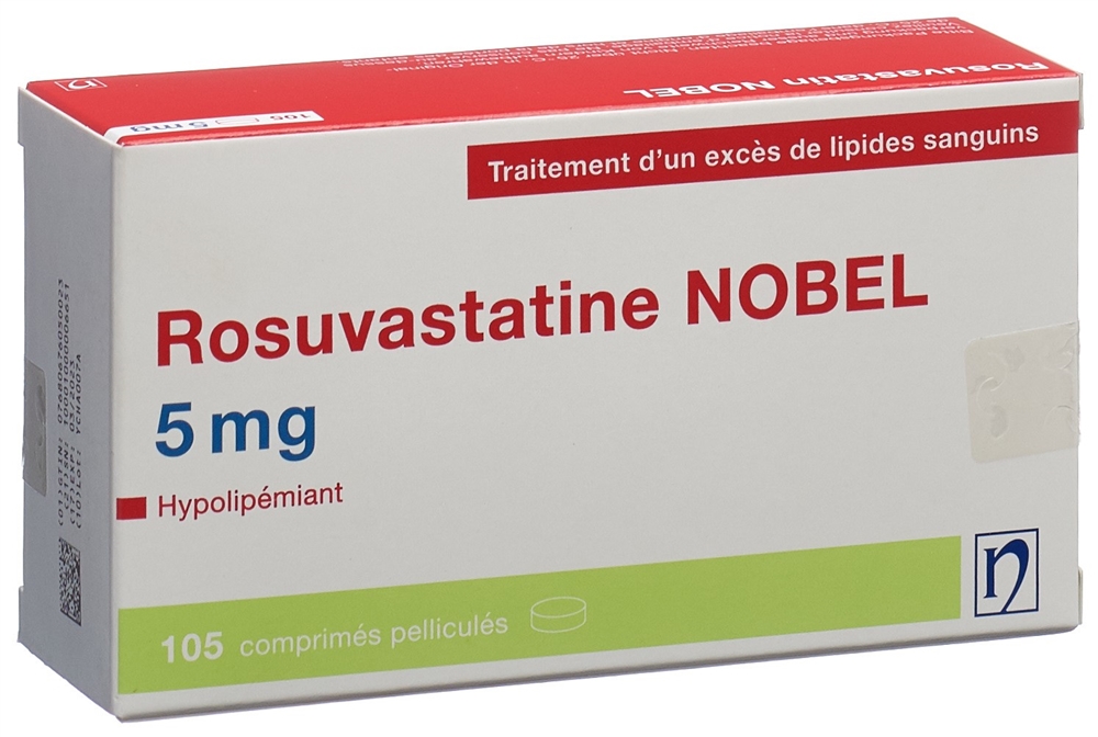 Rosuvastatin NOBEL 5 mg, Filmtabletten