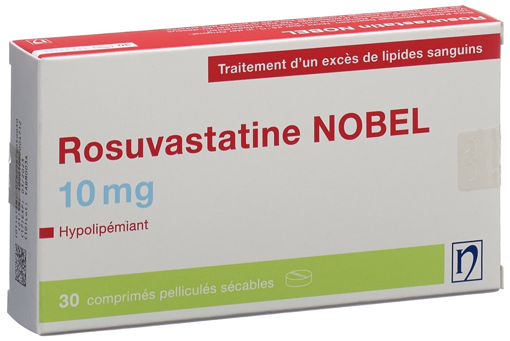 Rosuvastatin NOBEL 10 mg, Filmtabletten