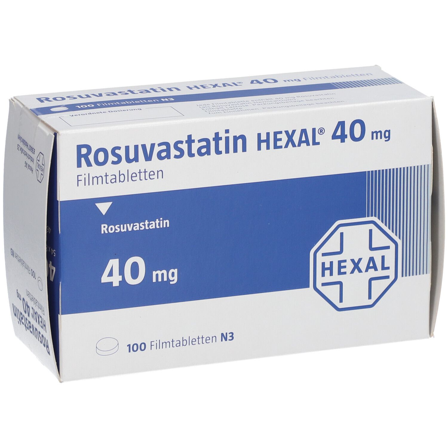 Rosuvastatin NOBEL 40 mg, Filmtabletten