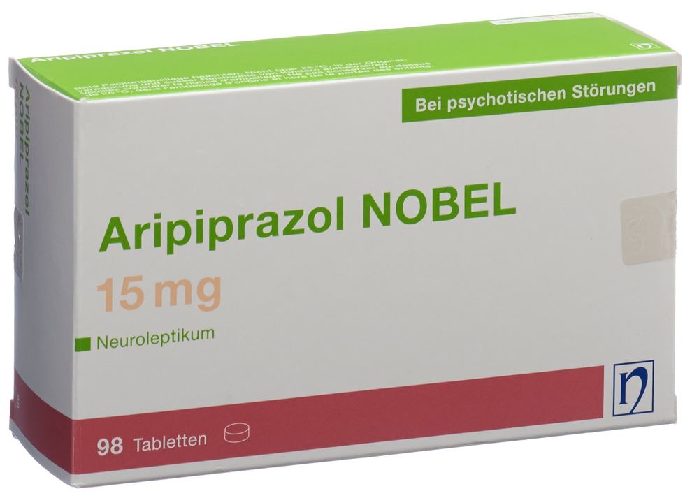 ARIPIPRAZOL NOBEL cpr 15 mg 98 pce