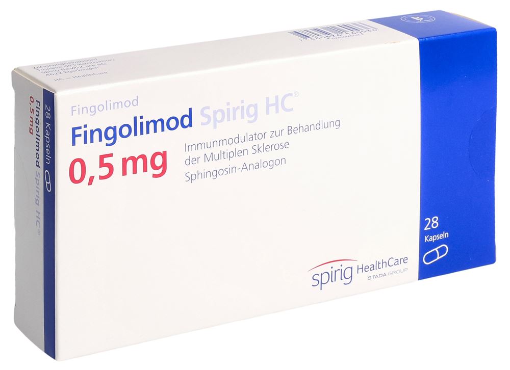 FINGOLIMOD Spirig HC caps 0.5 mg 28 pce