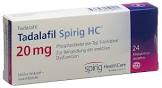 Tadalafil Spirig HC, 2.5 mg, Filmtabletten