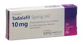 Tadalafil Spirig HC, 10 mg, Filmtabletten
