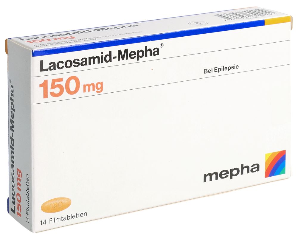 Lacosamid-Mepha 150 mg, Filmtabletten