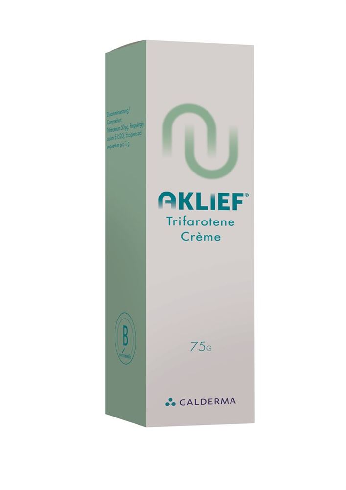 AKLIEF crème 50 mcg/g dispenser 75 g