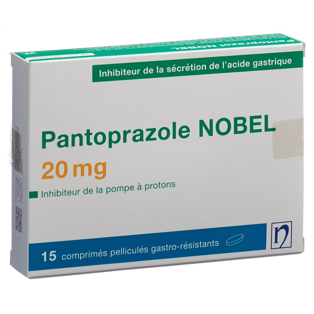 Pantoprazol NOBEL 20 mg, magensaftresistente Tabletten