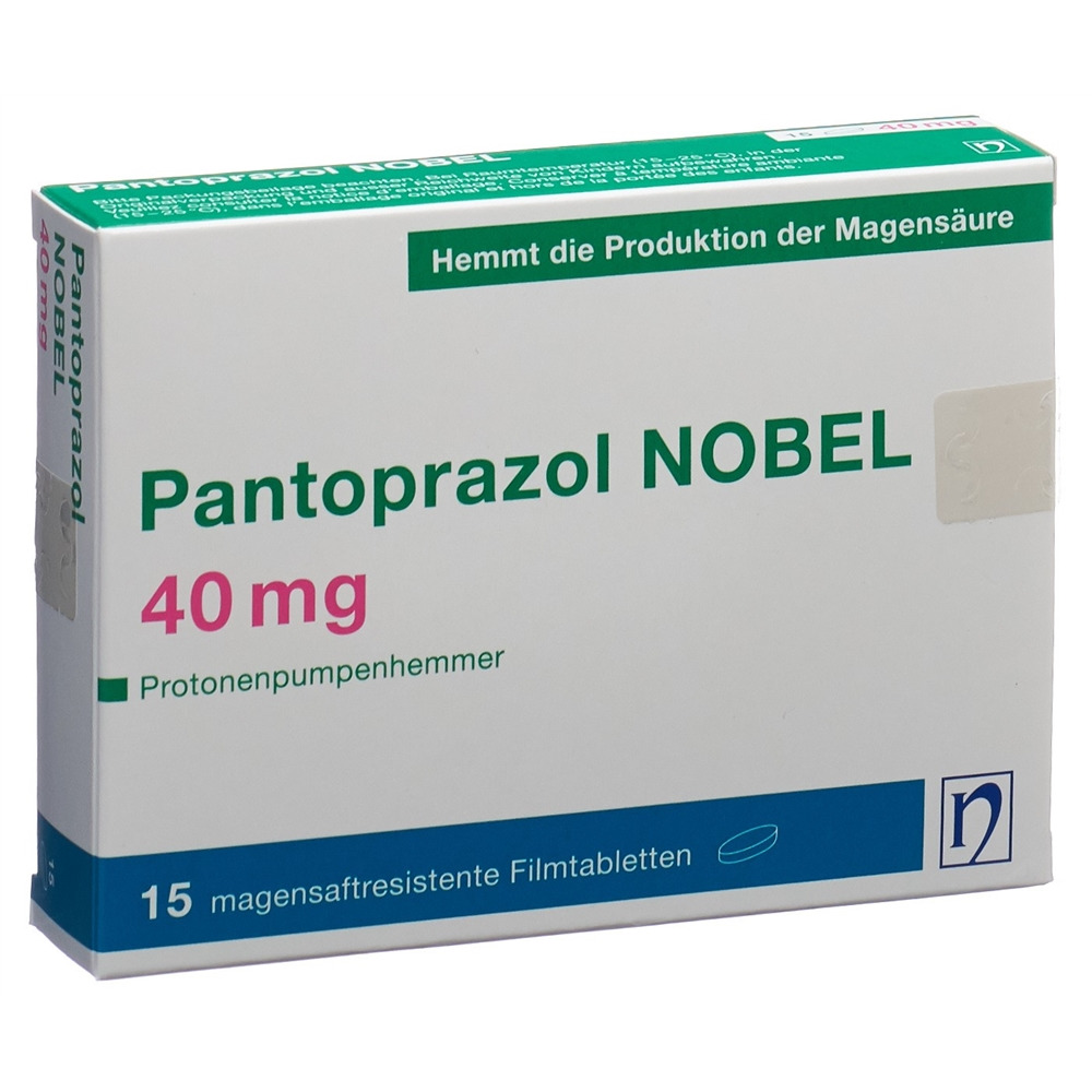 PANTOPRAZOL NOBEL cpr pell 40 mg 15 pce