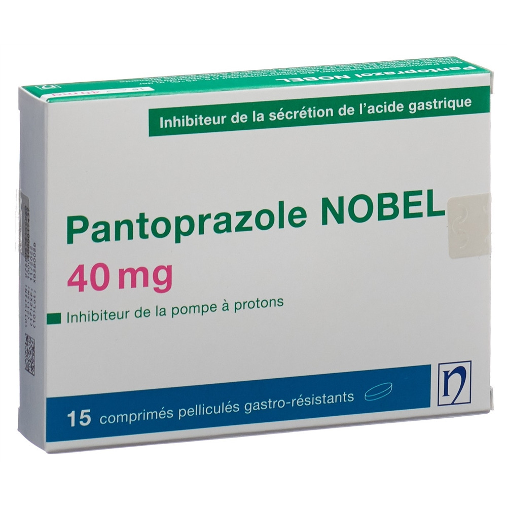 PANTOPRAZOL NOBEL cpr pell 40 mg 15 pce