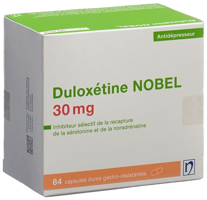 Duloxetin NOBEL 30 mg, magensaftresistente Hartkapseln