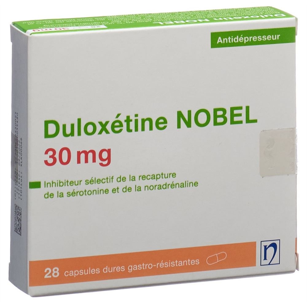 DULOXETIN NOBEL caps 30 mg 28 pce