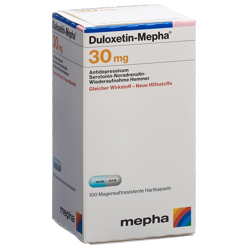 Duloxetin NOBEL 30 mg, magensaftresistente Hartkapseln
