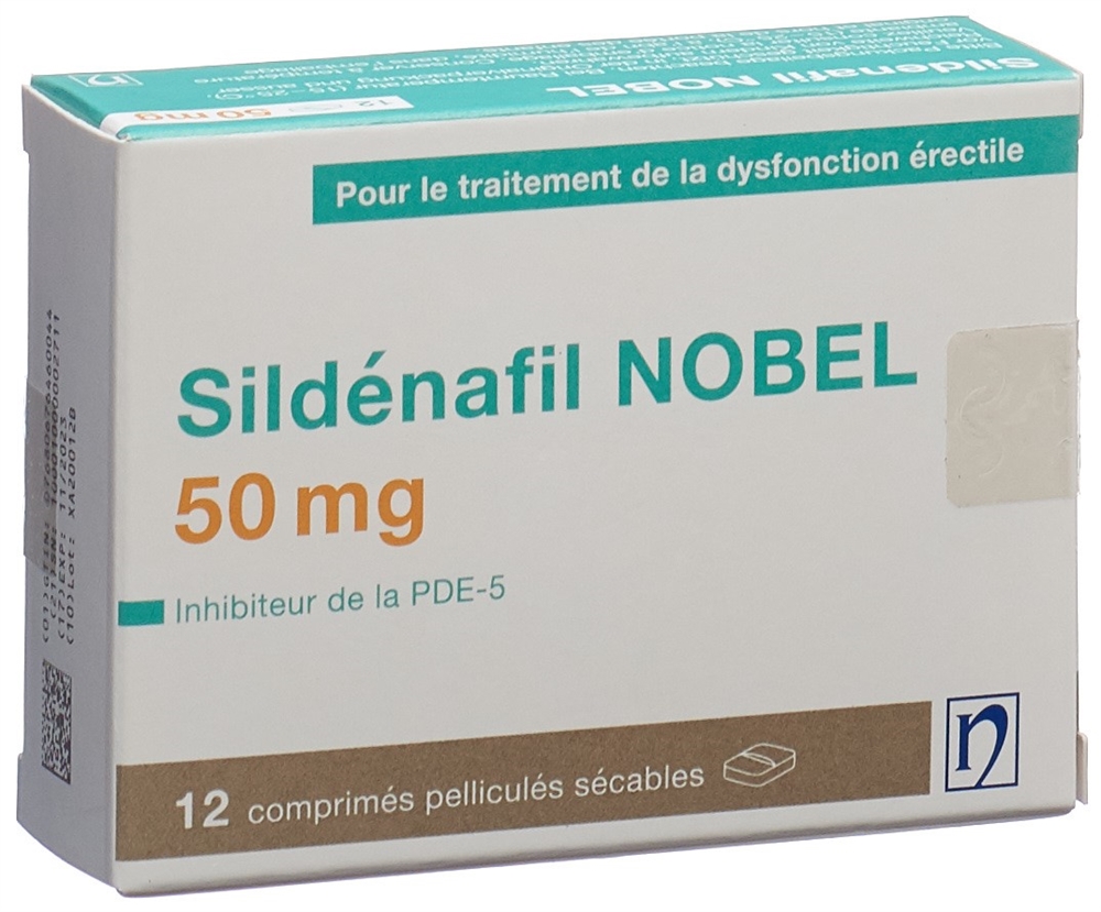 SILDENAFIL NOBEL cpr pell 50 mg 12 pce