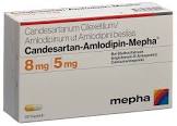 Candesartan-Amlodipin-Mepha 8 mg/5 mg, Hartkapseln