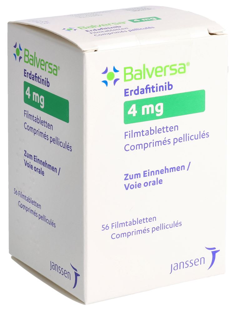 BALVERSA cpr pell 4 mg bte 56 pce