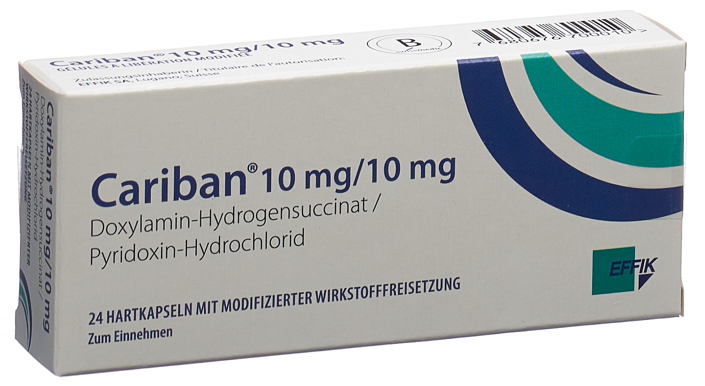 CARIBAN caps ret 10mg/10mg 24 pce