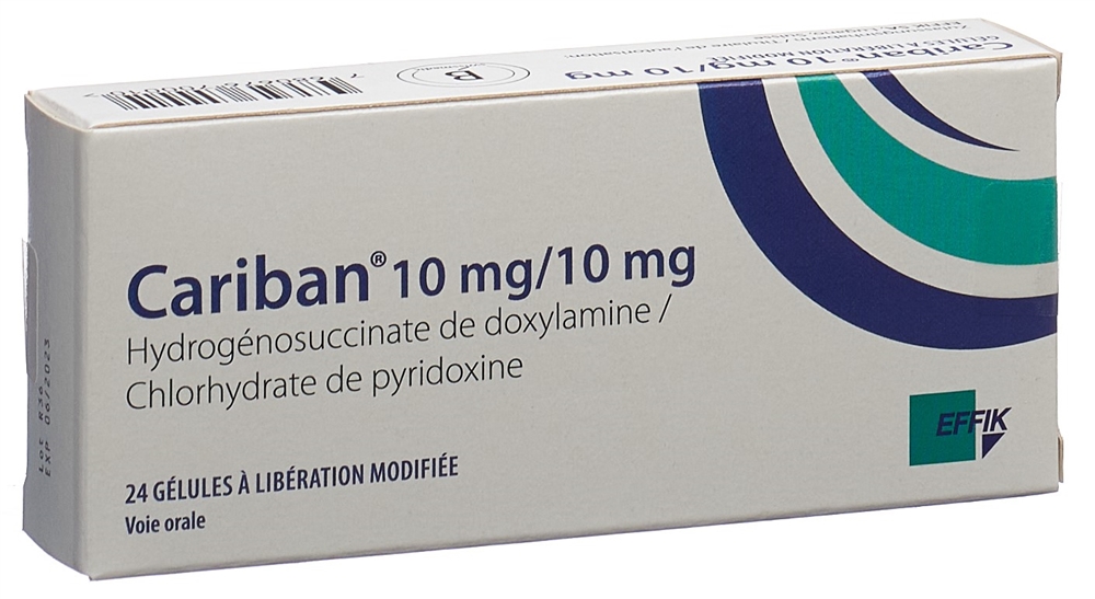 CARIBAN caps ret 10mg/10mg 24 pce