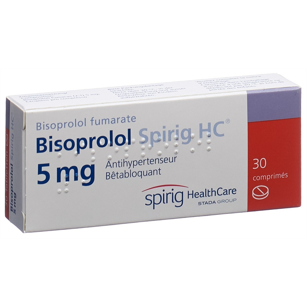 BISOPROLOL Spirig HC 5 mg cpr 30 pce