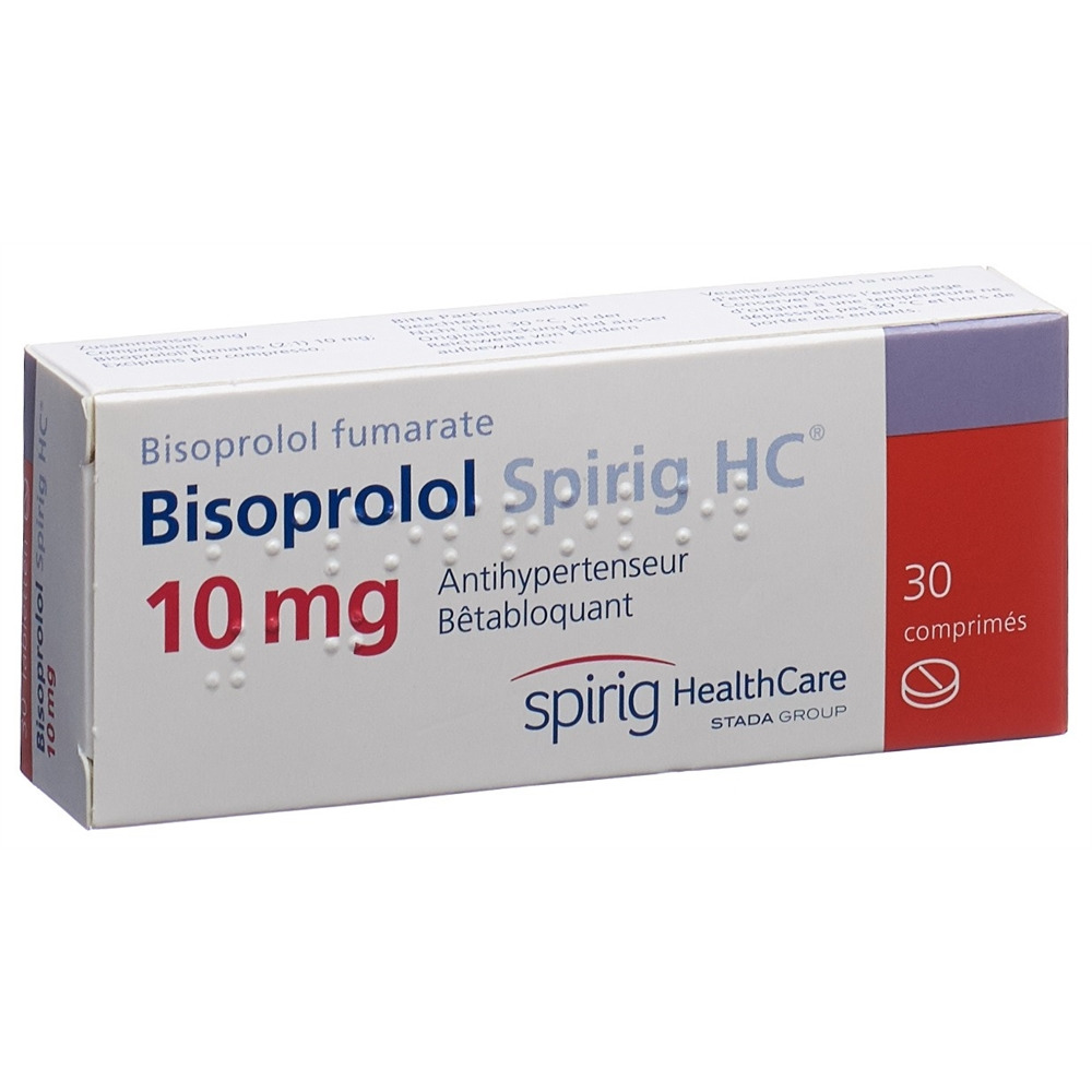 Bisoprolol Spirig HC 10 mg, Tabletten