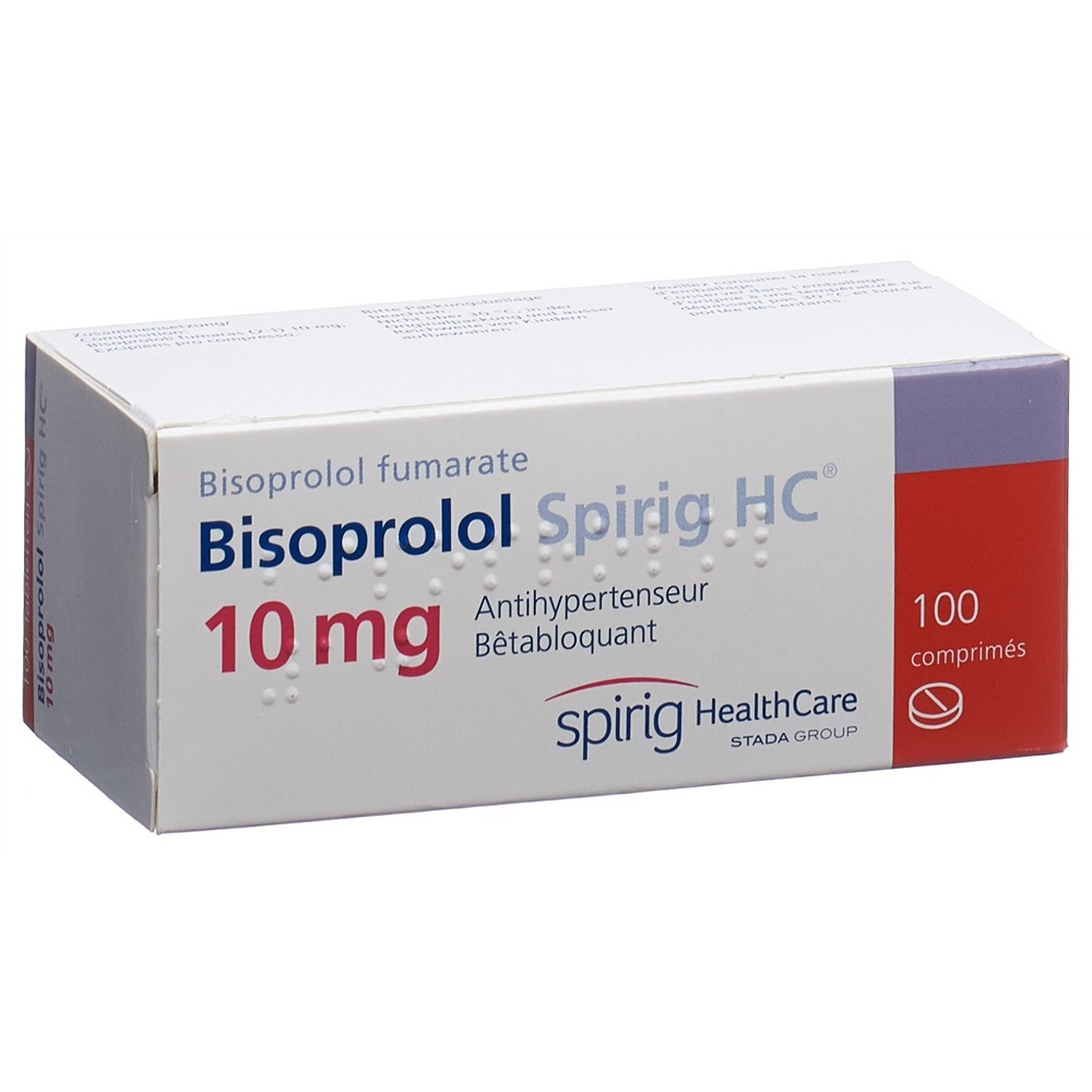 Bisoprolol Spirig HC 10 mg, Tabletten