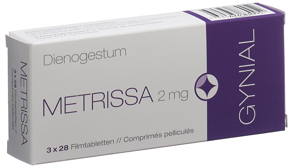 METRISSA cpr pell 2 mg 3 x 28 pce