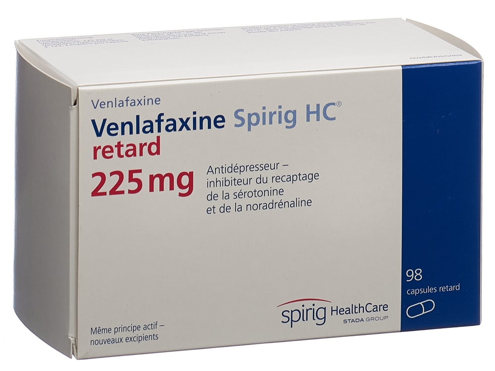 Venlafaxin Spirig HC retard 225 mg, Hartkapseln, retardiert