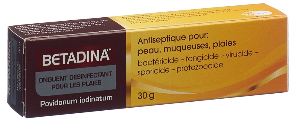 BETADINA onguent désinfectant 10 mg/g 30 g