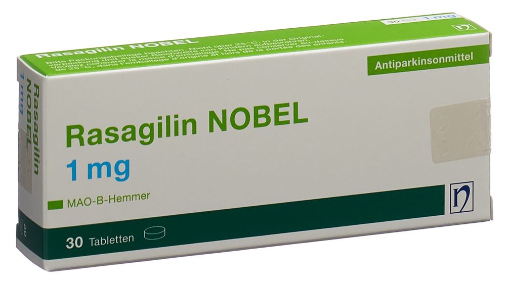 RASAGILIN NOBEL cpr 1 mg 30 pce