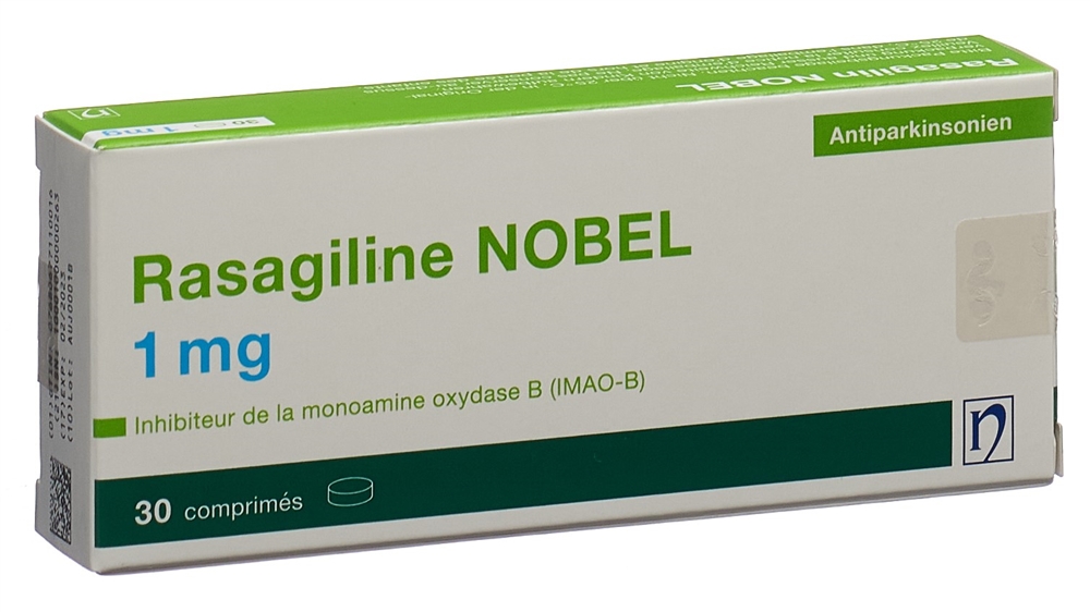 RASAGILIN NOBEL cpr 1 mg 30 pce