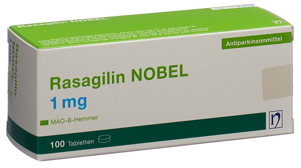RASAGILIN NOBEL cpr 1 mg 100 pce