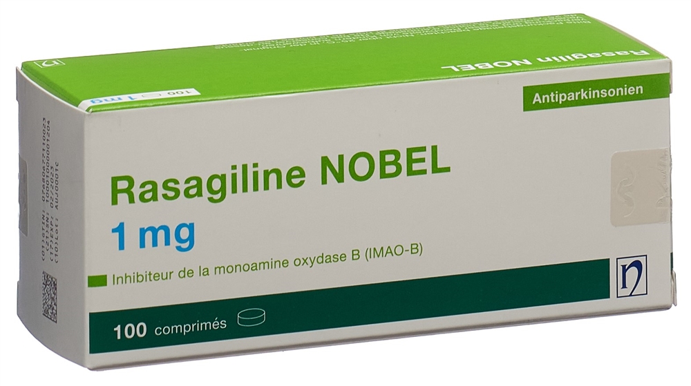 RASAGILIN NOBEL cpr 1 mg 100 pce