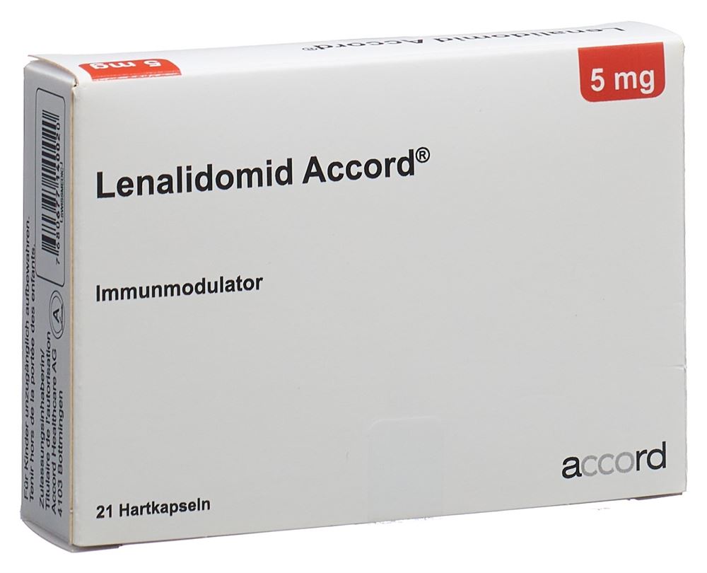 Lenalidomid Accord 5 mg, Hartkapseln