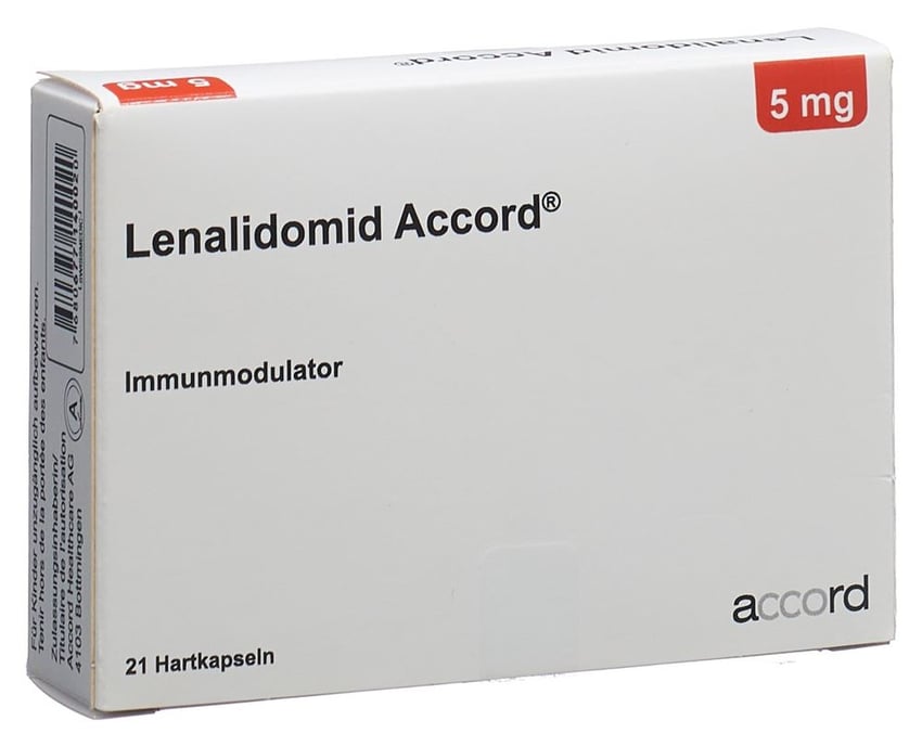 LENALIDOMID Accord caps 5 mg 21 pce