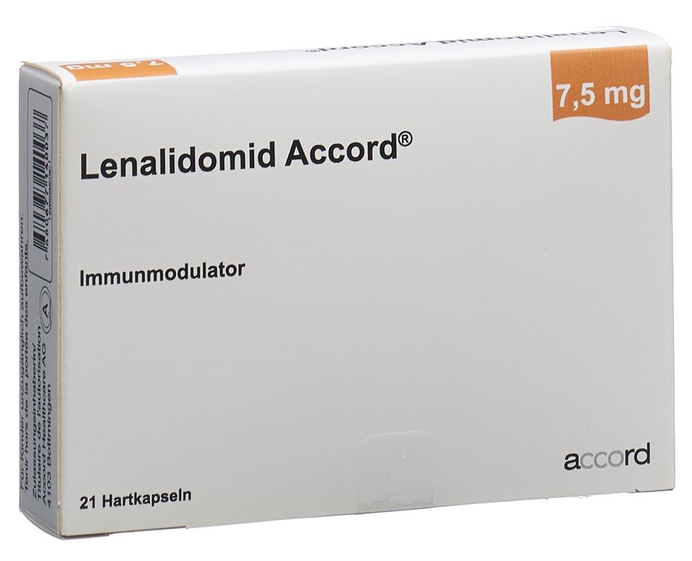 Lenalidomid Accord 7.5 mg, Hartkapseln