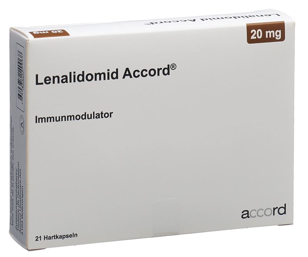 LENALIDOMID Accord caps 15 mg 21 pce
