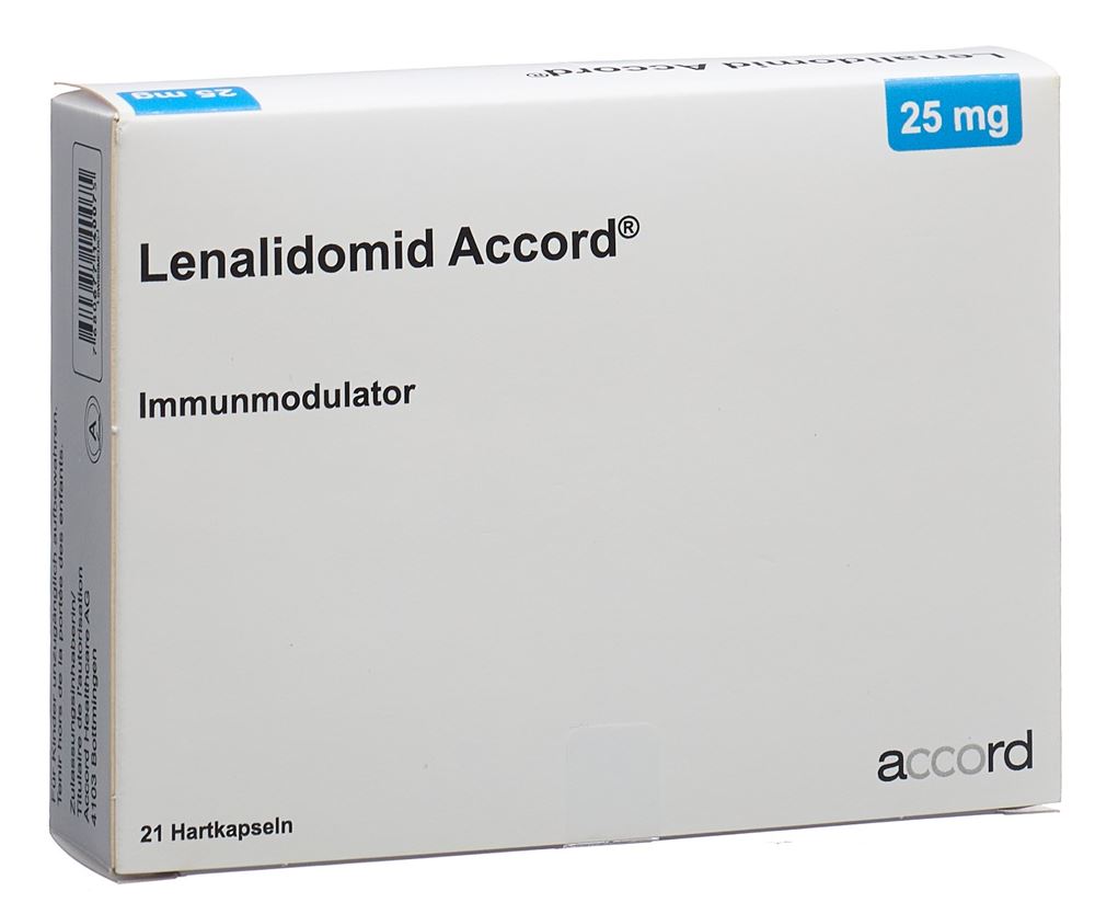 Lenalidomid Accord 25 mg, Hartkapseln