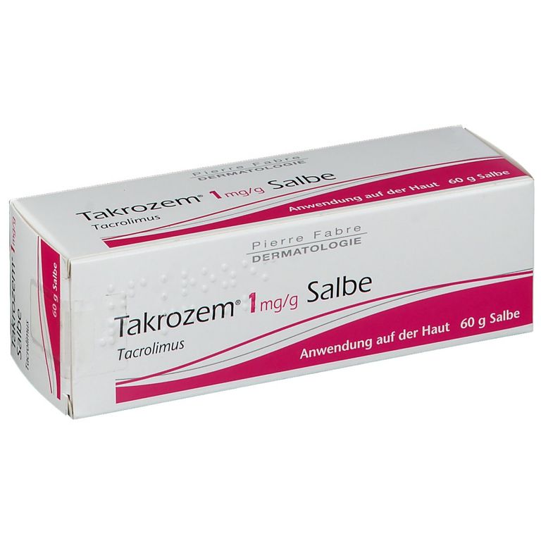 Tacrocutan 1 mg/g, Salbe