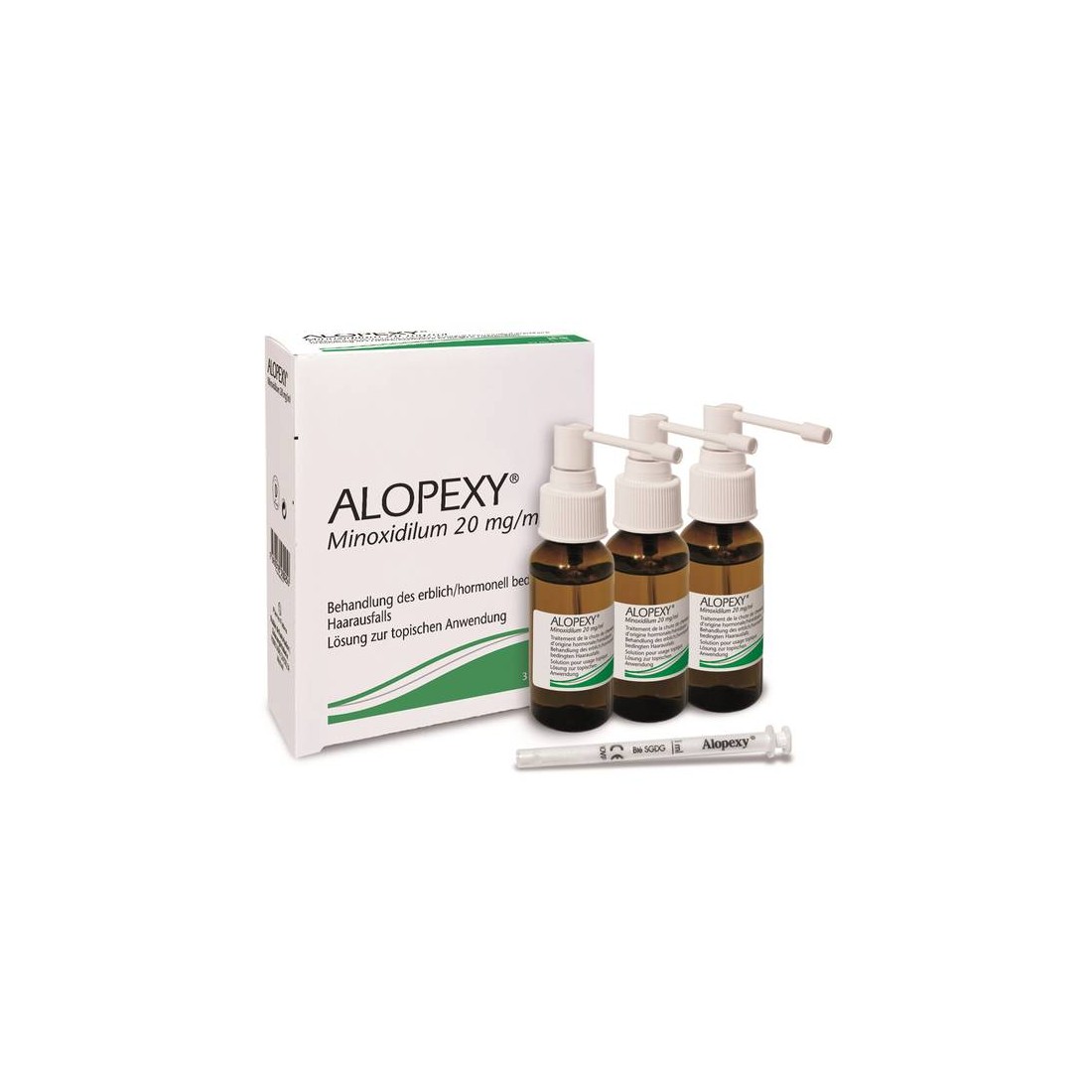 Alopexy 5%, Lösung zur Anwendung auf der Haut