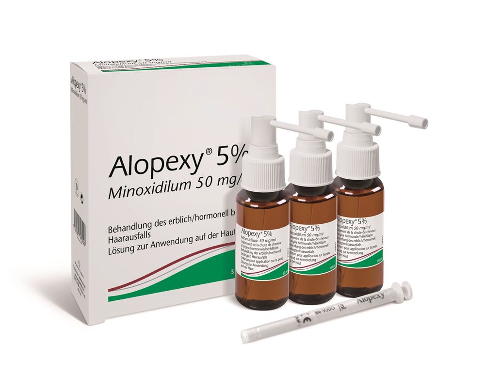 Alopexy 5%, Lösung zur Anwendung auf der Haut