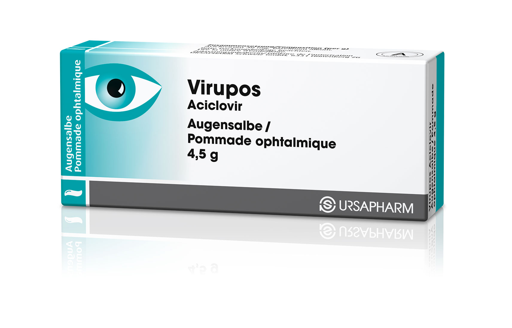 VIRUPOS ong opht 30 mg/g tb 4.5 g