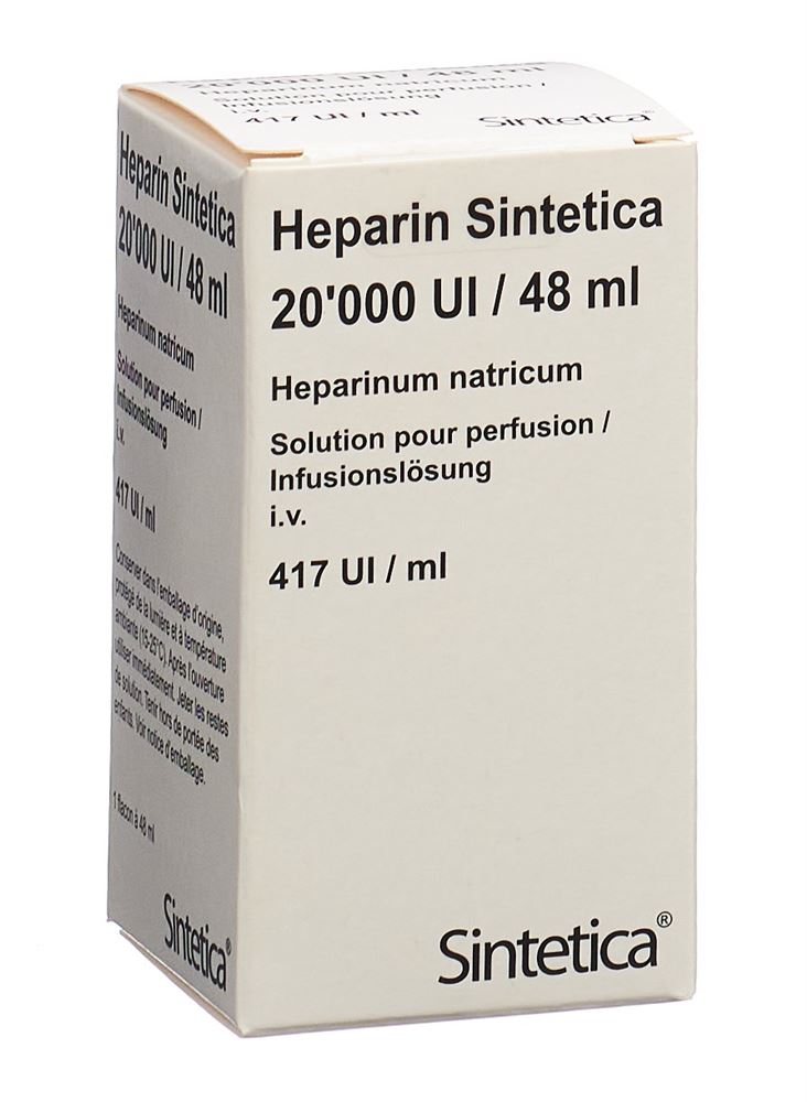 HEPARIN Sintetica 20000 UI/48ml flac 48 ml